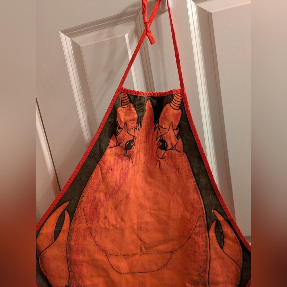 🦞 Vintage 1980s Lobster Apron